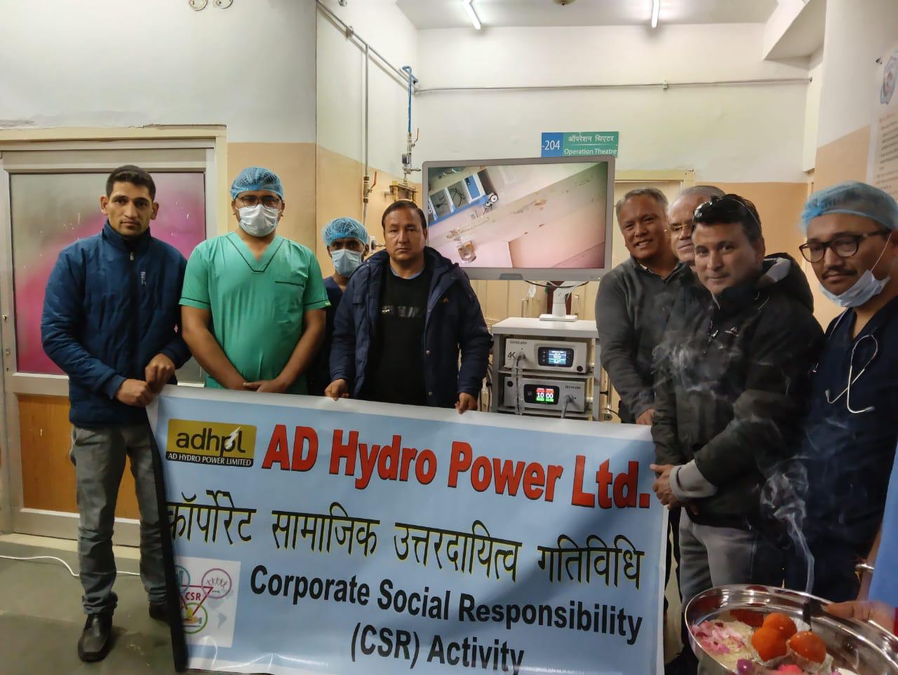 Laparoscopy department with 4K laparoscope commissioned at Civil Hospital Manali